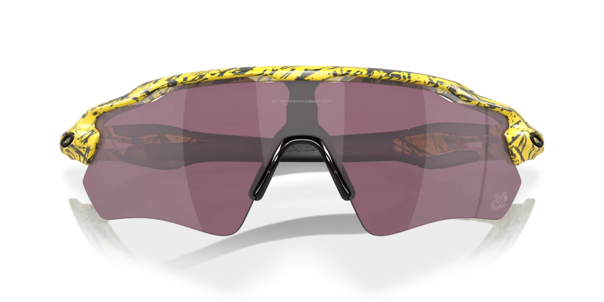 Gafas de sol Oakley Radar EV Path Tour de France 2023 vistas de frente y cerradas