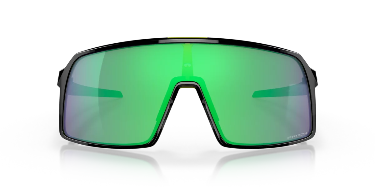 Gafas de sol Oakley Sutro con lente color jade vistas de frente