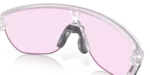 Gafas de sol Oakley Corridor con lente color prizm low light detalle soporte nariz