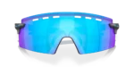 Gafas de sol Oakley Encoder Strike Vented con lente color sapphire vistas de frente cerradas