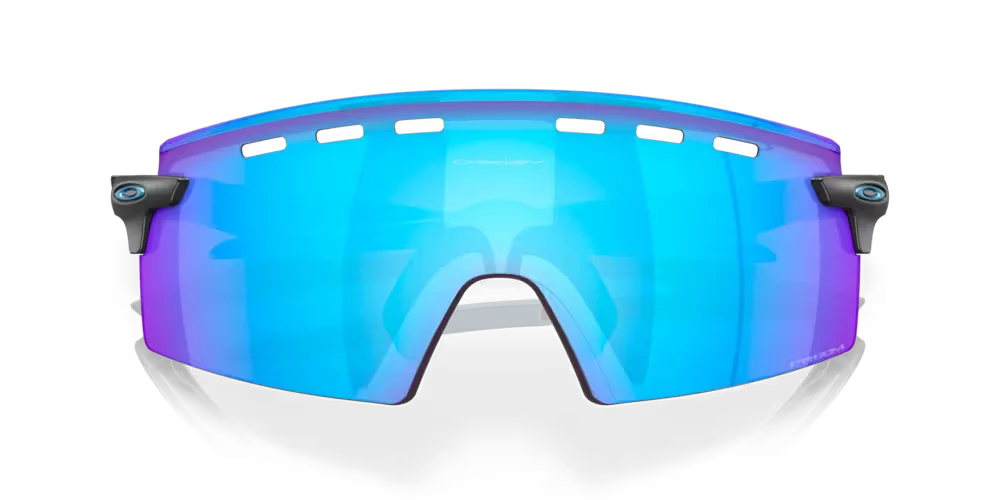 Gafas de sol Oakley Encoder Strike Vented con lente color sapphire vistas de frente cerradas