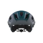 Vista frontal de casco de ciclismo azul Oakley Drt5 maven
